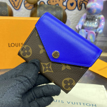 ルイヴィトン LOUISVUITTON 057-M82983  2023年最新入荷 ポルトフォイユ ゾエ 三つ折り短財布 ショートウォレット 小銭入れ カード入れ モノグラム キャンバス
