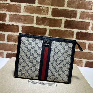 GUCCI グッチ 057-GG625549BLK 2023年最新入荷 オフィディア GGスモール 手持ちかばん ポーチ クラッチバッグ ビジネスバッグ キャンパス
