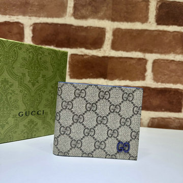 GUCCI グッチ 057-GG768243BLS 2023年最新入荷 二つ折り短財布 ショートウォレット カードケース 札入れ