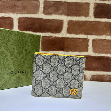 商品名称：GUCCI 057-GG768243BYL グッチ 2023年最新入荷 二つ折り短財布 ショートウォレット カードケース 札入れ