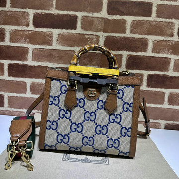 GUCCI グッチ 057-GG702721GLK 2023年最新入荷 ダイアナ トートバッグ トップハンドルバッグ 2way 斜め掛け ショルダーバッグ クロスボディバッグ