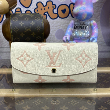 ルイヴィトン LOUISVUITTON 057-M82341F 2023年最新入荷 ポルトフォイユ エミリー ロングウォレット 二つ折り長財布 モノグラム アンプラント レザー