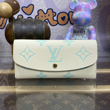 ルイヴィトン LOUISVUITTON  057-M82341G  2023年最新入荷 ポルトフォイユ エミリー ロングウォレット 二つ折り長財布 モノグラム アンプラント レザー