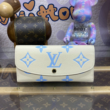 ルイヴィトン LOUISVUITTON 057-M82341L 2023年最新入荷 ポルトフォイユ エミリー ロングウォレット 二つ折り長財布 モノグラム アンプラント レザー