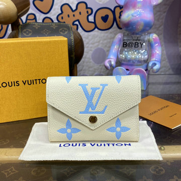 ルイヴィトン LOUISVUITTON 057-M82348L 2023年最新入荷 ポルトフォイユ ヴィクトリーヌ 三つ折り短財布 ショートウォレット 小銭入れ付き モノグラムアンプラント