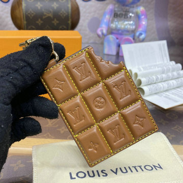 ルイヴィトン LOUISVUITTON 057-M01478GC 2023年最新入荷 バッグチャーム LV チョコレートバー キーホルダー キーリング
