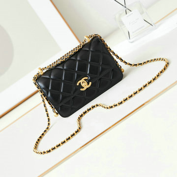 シャネル CHANEL CC-CH2615BK　2021年最新入荷 フラップバッグ チェーンクラッチ 斜め掛け ショルダーバッグ クロスボディバッグ レディースかばん ラムスキン