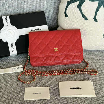 商品名称：シャネル CHANEL CC-CH0250QDJRD 2023年最新入荷 クラシック チェーンウォレット 斜めがけ ショルダーバッグ フラップバッグ クロスボディバッグ