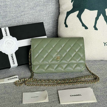 シャネル CHANEL CC-CH0250QXJNG 2023年最新入荷 クラシック チェーンウォレット 斜めがけ ショルダーバッグ フラップバッグ クロスボディバッグ