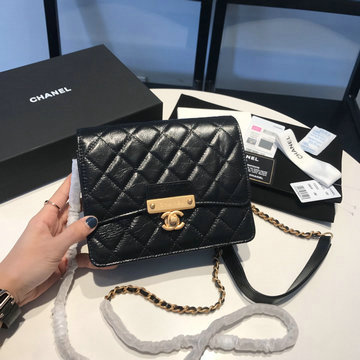 商品名称：シャネル CHANEL CC-CH81410BK 2023年最新入荷 チェーンウォレット フラップ財布 斜め掛け ショルダーバッグ クロスボディバッグ レディースかばん