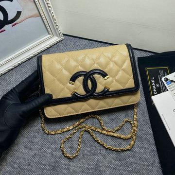 シャネル CHANEL CC-CH82003PXK 2023年最新入荷 チェーンウォレット 斜め掛け ショルダーバッグ クロスボディバッグ