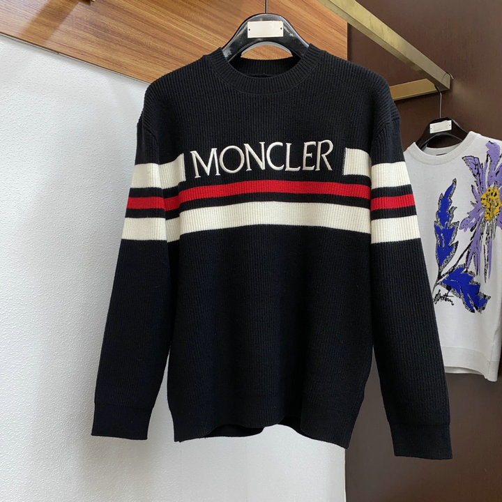 モンクレール MONCLER JS-MYMC24001 2024年春夏最新入荷 クルーネック セーター ロングスリーブ ウールニット カジュアル トップス 長袖