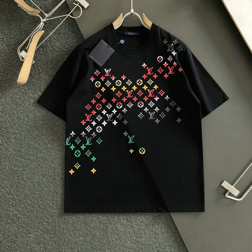 商品名称：ルイヴィトン LOUISVUITTON JS-TDLV24002 2024年春夏最新入荷 Tシャツ 半袖 ショートスリーブ スウェットシャツ 短袖 クルーネック トップス レジャーシャツ