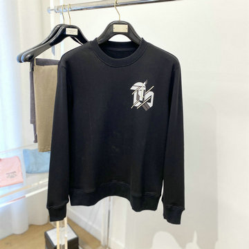 エルメス HERMES JS-WYHE24004 2024年春夏最新入荷 スウェットシャツ ロングスリーブ トップス 長袖 クルーネック カジュアル シャツ
