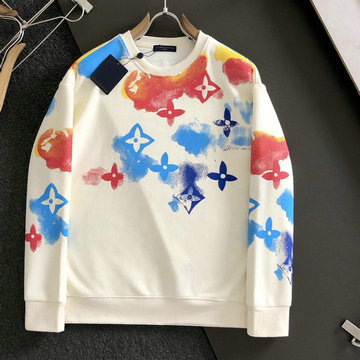 商品名称：ルイヴィトン LOUISVUITTON JS-WYLV24001 2024年春夏最新入荷 スウェットシャツ ロングスリーブ トップス 長袖 クルーネック カジュアル シャツ