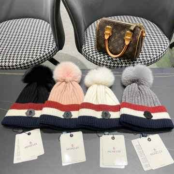 商品名称：モンクレール MONCLER AN-MZMC23005 2023年秋冬最新入荷 ニットハット キャップ 帽子 防寒防風 暖かい