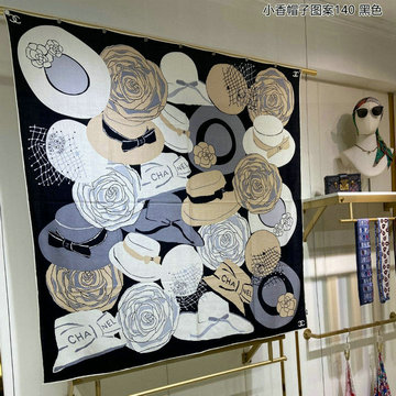 シャネル CHANEL AN-WJCH23033 2023年最新入荷 スクエア マフラー ストール ショール カシミヤ スカーフ