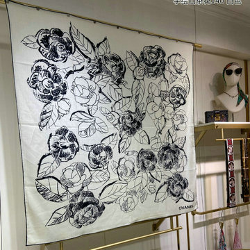 シャネル CHANEL AN-WJCH23038  2023年最新入荷 スクエア マフラー ストール ショール カシミヤ スカーフ