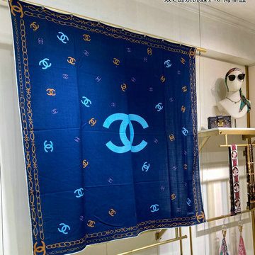 シャネル CHANEL AN-WJCH23040 2023年最新入荷 スクエア マフラー ストール ショール カシミヤ スカーフ