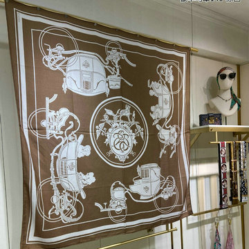 商品名称：エルメス HERMES AN-WJHE23052K 2023年最新入荷 スクエアマフラー ストール ショール カシミヤ スカーフ