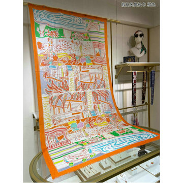 商品名称：エルメス HERMES AN-WJHE23080  2023年最新入荷 ロング マフラー ストール ショール カシミヤ スカーフ