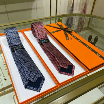 エルメス HERMES AN-LDHE23007 2023年最新入荷 タイ 7 H au Maillon ネクタイ メンズ ビジネス シルクツイル タイ 紳士用