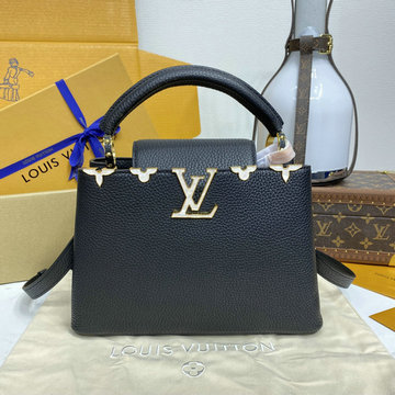 商品名称：ルイヴィトン LOUISVUITTON  2024年最新入荷 カプシーヌ BB トップハンドルバッグ 2way ショルダーバッグ レザー レディース