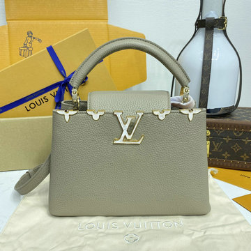 ルイヴィトン LOUISVUITTON 057-M23263H 2024年最新入荷 カプシーヌ BB トップハンドルバッグ 2way ショルダーバッグ レザー レディース