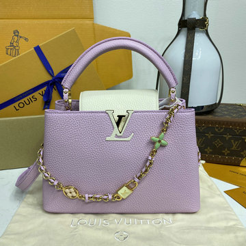 ルイヴィトン LOUISVUITTON 057-M23951Z  2024年最新入荷 カプシーヌ BB トップハンドルバッグ 2way ショルダーバッグ レザー レディース