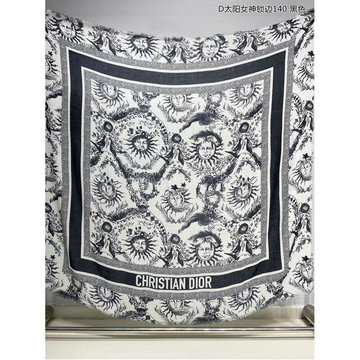 クリスチャンディオール CHRISTIAN DIOR AN-WJCD24011 2024年最新入荷 スクエア マフラー カシミヤ ストール ブランケット