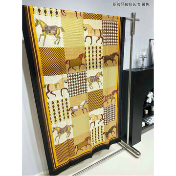エルメス HERMES AN-WJHE24005 2024年最新入荷 ロング マフラー カシミヤ ストール