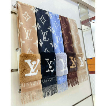 ルイヴィトン LOUISVUITTON AN-WJLV24003 2024年最新入荷 コールド レイキャビック ロング マフラー カシミヤ ストール
