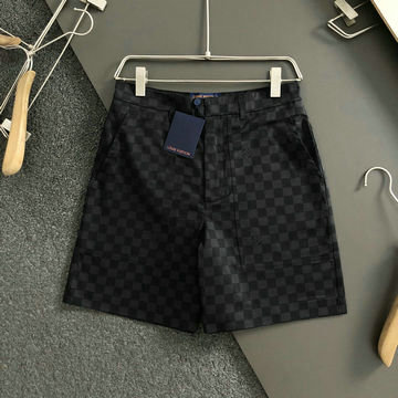 商品名称：ルイヴィトン LOUISVUITTON JS-KDLV24008 2024年秋冬最新入荷 ドローストリング ショートパンツ ダミエデニム ショーツ