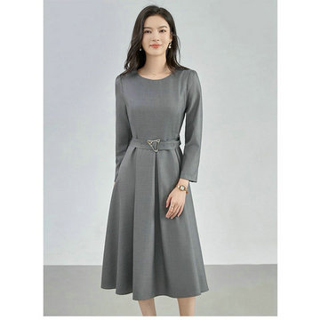 商品名称：クリスチャンディオール CHRISTIAN DIOR JS-KQCD24001  2024年秋冬最新入荷 ロングスリーブ ワンピース カジュアルドレス レディース