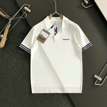 商品名称：バーバリー BURBERRY JS-MYBR24007 2024年秋冬最新入荷 半袖 ポロシャツ 刺繍 ニットシャツ メンズ ウール