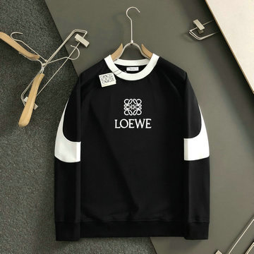 ロエベ LOEWE JS-WYLE24002 2024年秋冬最新入荷 ロングスリーブ スウェット ホワイト Tシャツ 長袖 クルーネック