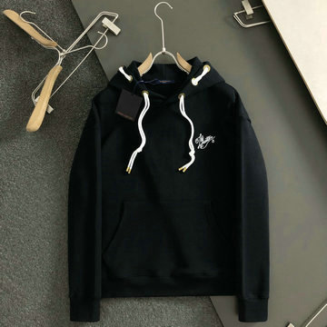 ルイヴィトン LOUISVUITTON JS-WYLV24004 2024年秋冬最新入荷 ロングスリーブパーカ フード付き スウェット ブラック