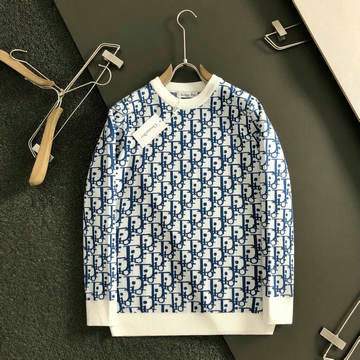 商品名称：クリスチャンディオール CHRISTIAN DIOR JS-MYCD24014 2024年秋冬最新入荷 クルーネックニット ロングスリーブセーター ジャカード トップス ウール