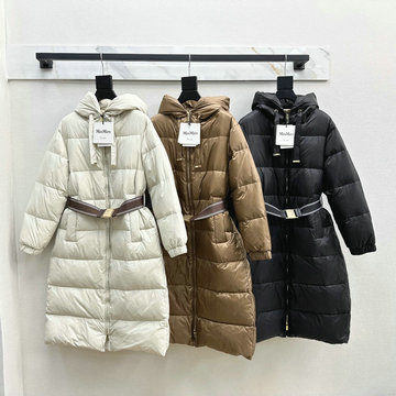 商品名称：マックスマーラ MaxMara JS-YFMAX24006 2024年秋冬最新入荷 フーデッド ロング丈 ジャケット ジップアップ ダウンジャケット レディース アウター