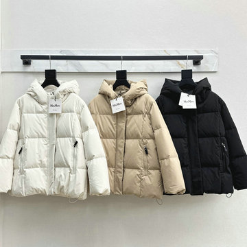 商品名称：マックスマーラ MaxMara JS-YFMAX24009 2024年秋冬最新入荷 フーデッド ジャケット ジップアップ ダウンジャケット レディース アウター