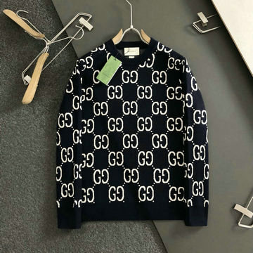 商品名称：グッチ GUCCI JS-MYGG24013 2024年秋冬最新入荷 クルーネックニット ロングスリーブセーター ジャカード トップス ウール