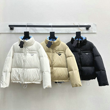 商品名称：プラダ PRADA JS-YFPD24015 2024年秋冬最新入荷 ロングスリーブ パファージャケット ジップアップ ダウンジャケット レディース アウター