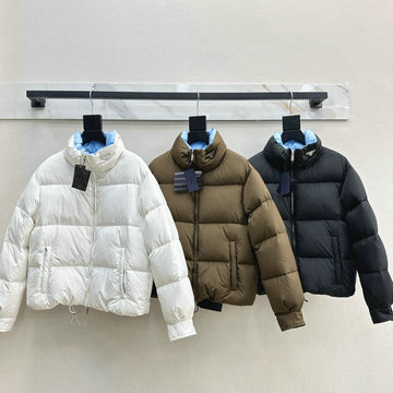 商品名称：プラダ PRADA JS-YFPD24016 2024年秋冬最新入荷 ロングスリーブ パファージャケット ジップアップ ダウンジャケット レディース アウター