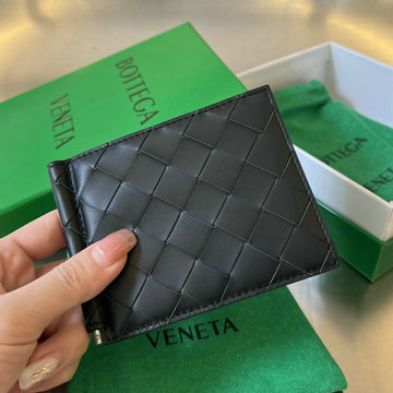 商品名称：ボッテガヴェネタ BOTTEGAVENETA  aj-BOV592626PKC 2024年最新入荷 イントレチャートレザー 二つ折り財布 マネークリップ ショートウォレット