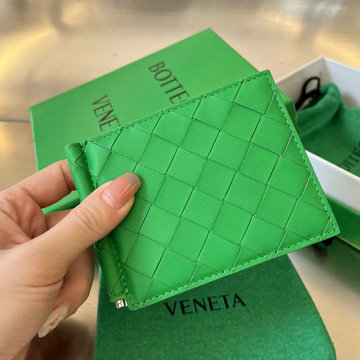 商品名称：ボッテガヴェネタ BOTTEGAVENETA  aj-BOV592626QGL 2024年最新入荷 イントレチャートレザー 二つ折り財布 マネークリップ ショートウォレット