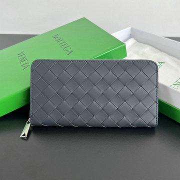 商品名称：ボッテガヴェネタ BOTTEGAVENETA aj-BOV593217PHG  2024年最新入荷 イントレチャートレザー ラウンドファスナー 長財布 ジップウォレット