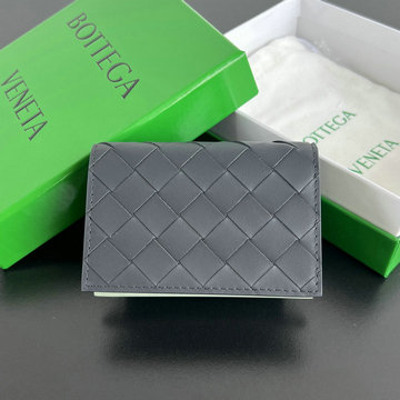 ボッテガヴェネタ BOTTEGAVENETA  aj-BOV605720PHQ 2024年最新入荷 メンズ フラップカードケース 名刺入れ イントレチャートレザー
