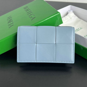 商品名称：ボッテガヴェネタ BOTTEGAVENETA  aj-BOV651396TL2024年最新入荷 カセット ビジネスカードケース 名刺入れ ントレチャート ナッパ レザー