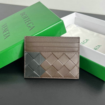 ボッテガヴェネタ BOTTEGAVENETA aj-BOV743209TKK  2024年最新入荷 メンズ イントレチャート クレジット カードケース 名刺入れ レザー