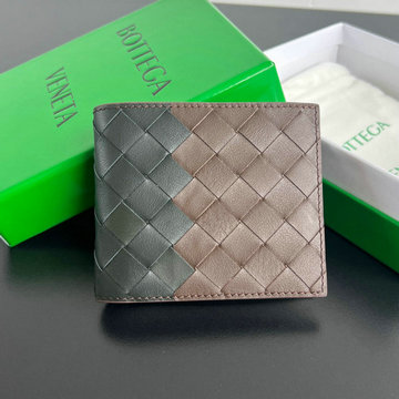 商品名称：ボッテガヴェネタ BOTTEGAVENETA  aj-BOV743211QSK 2024年最新入荷 イントレチャート 二つ折りウォレット ニつ折り財布 メンズ ウォレット
